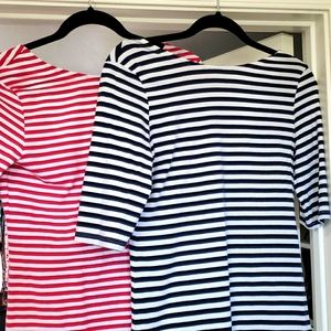 UCOB Pair of Striped Blouses